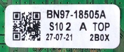 MAIN PARA SMART TV SAMSUNG 4K / NUMERO DE PARTE BN94-16448D / BN41-02844A / BN9416448D / 16448D / BN97-18505A / DZFH2123 / DISPLAY BN96-52422A / BN9652422A / MODELO UN55AU8000BXZA FF12 - Imagen 4